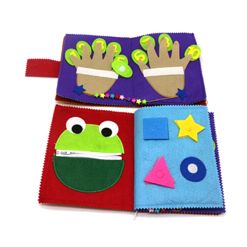 Activity Book Kids Soft Cloth - Image 3