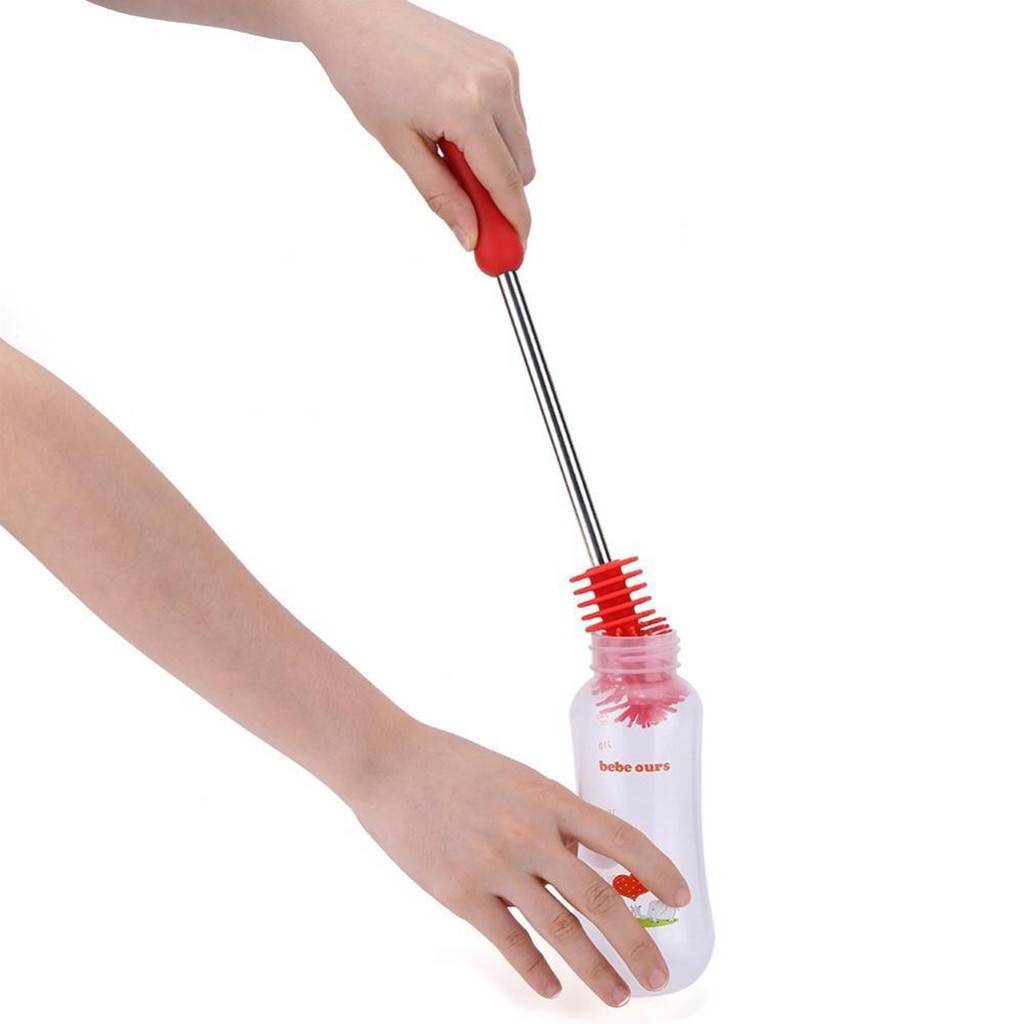 Bottle Cleaner Silicone Kitchen Brush - Image 3