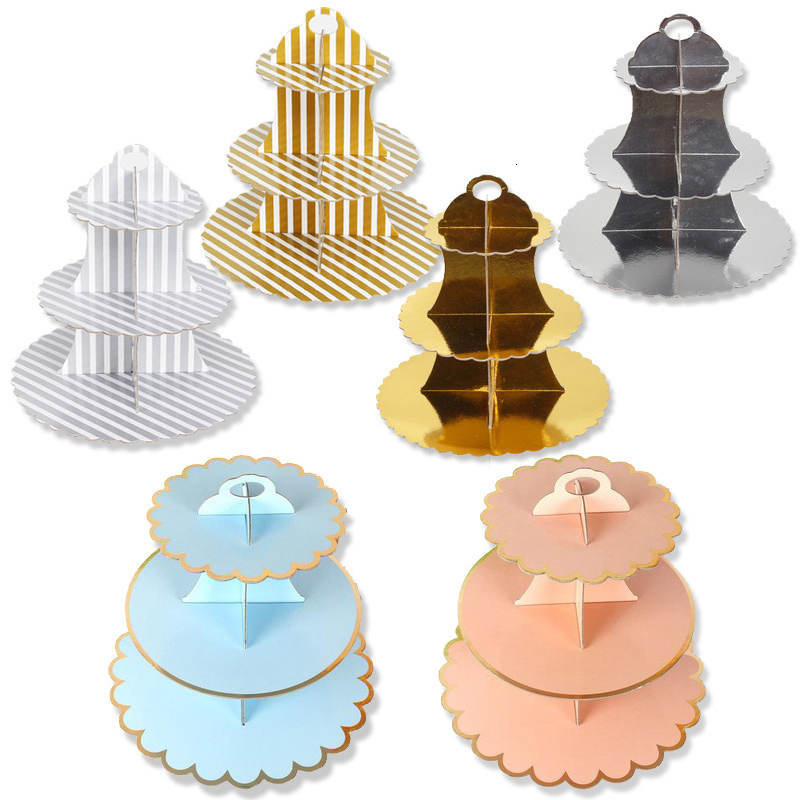 3 Tier Cupcake Stand For Dessert Table - Image 6