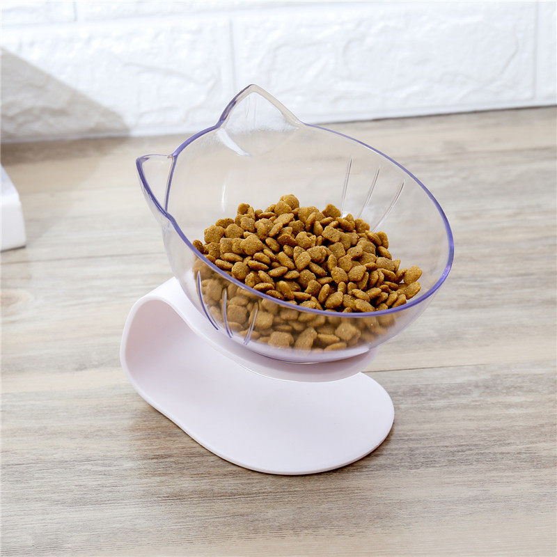 Cat Bowls Transparent Feeding Pet Bowl - Image 2