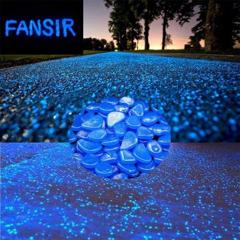 Glow in the Dark Garden Pebbles - Image 2