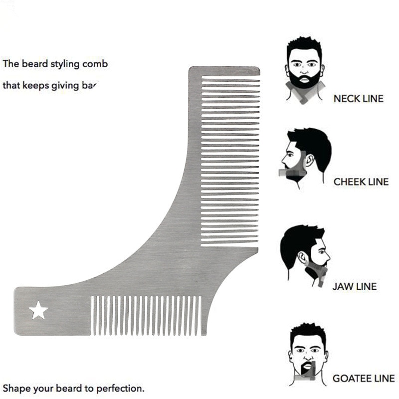 Beard Comb Shaper Shaving Template - Image 5
