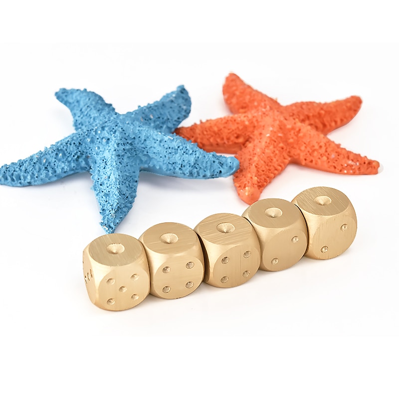 Dice Set Aluminum Whiskey Stones - Image 2