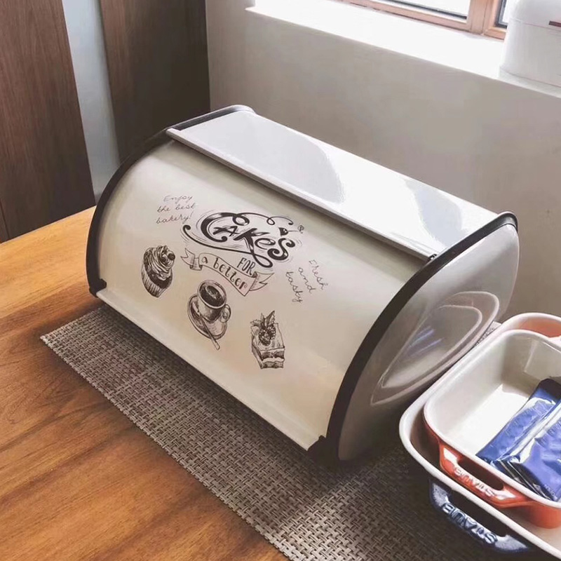 Bread Storage Container Metal Box - Image 6