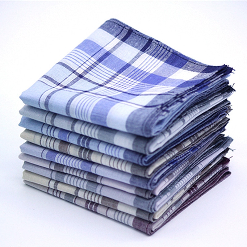 Mens Handkerchief Plaid Design (Set of 5) - Image 6