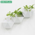 Geometric Plant Pot Wall-Mount Planter