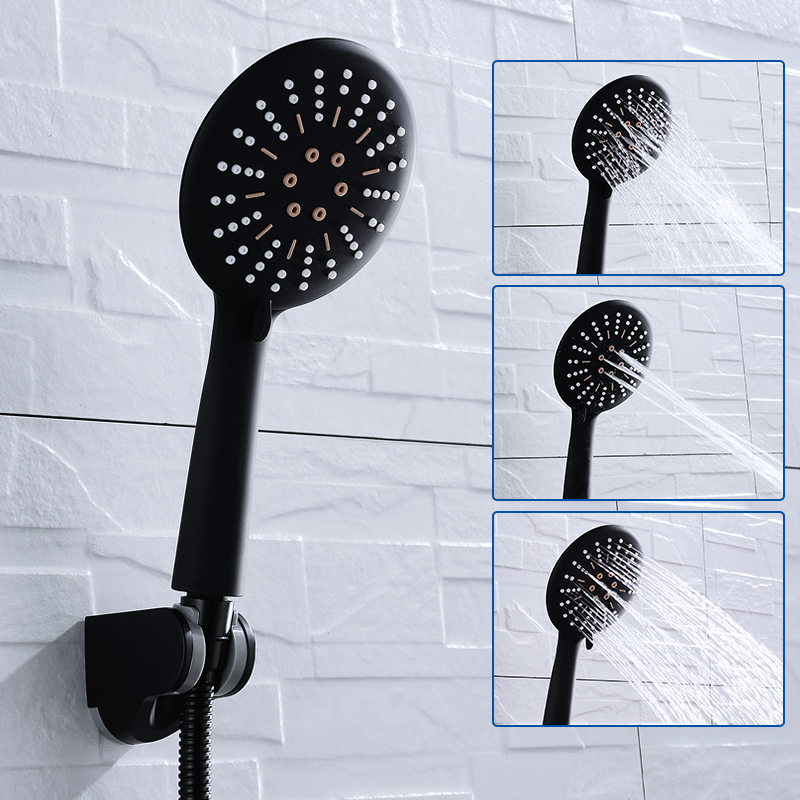 Black Shower Head 3 Functions - Image 6