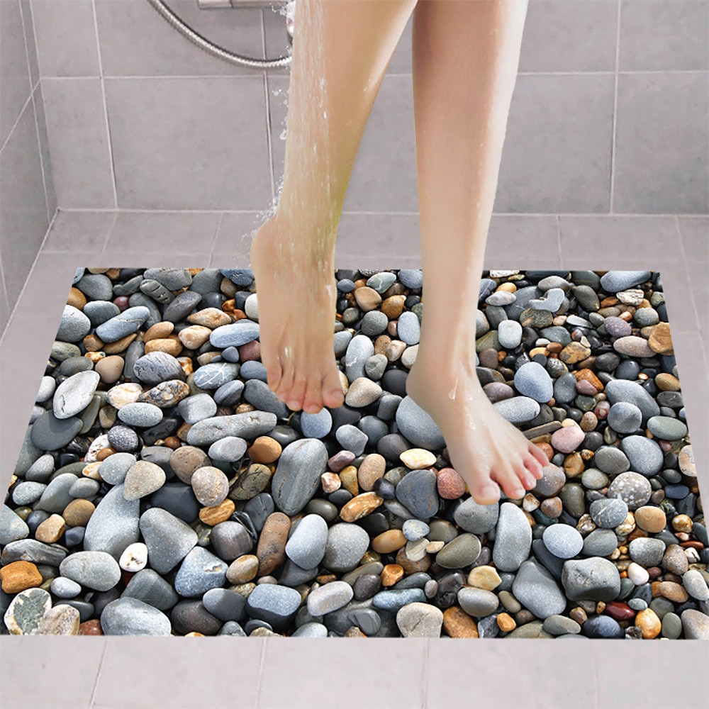 3D Floor Design Cobblestones Decor - Image 5