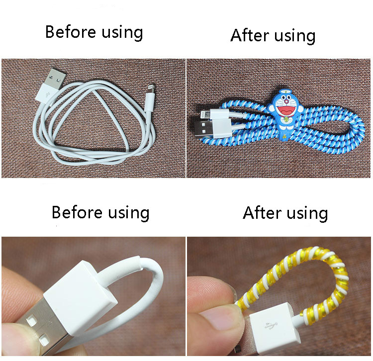Charger Cable Protector Spiral Wrap (3 pcs) - Image 4