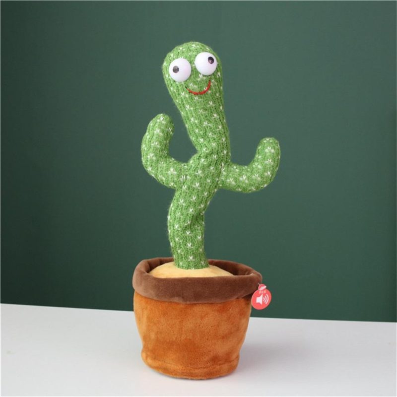 Battery Powered Plush Dancing Cactus Toy - Image 6