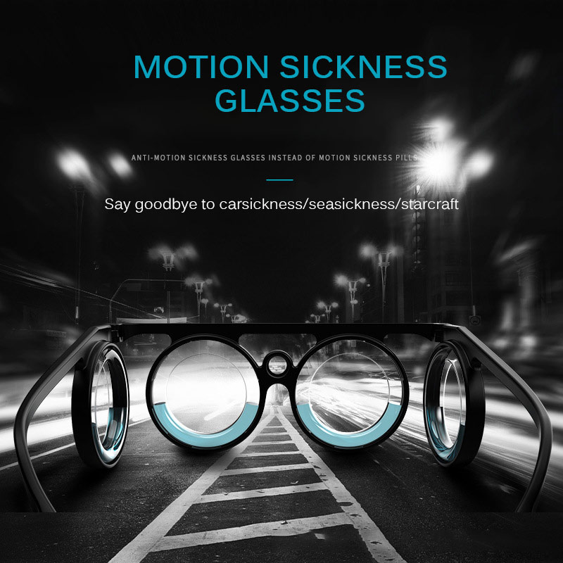 Anti Motion Sickness Glasses Travel Eyewear - Image 3