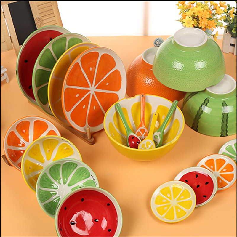 Ceramic Dishes Bowl Plate Spoon - Image 6
