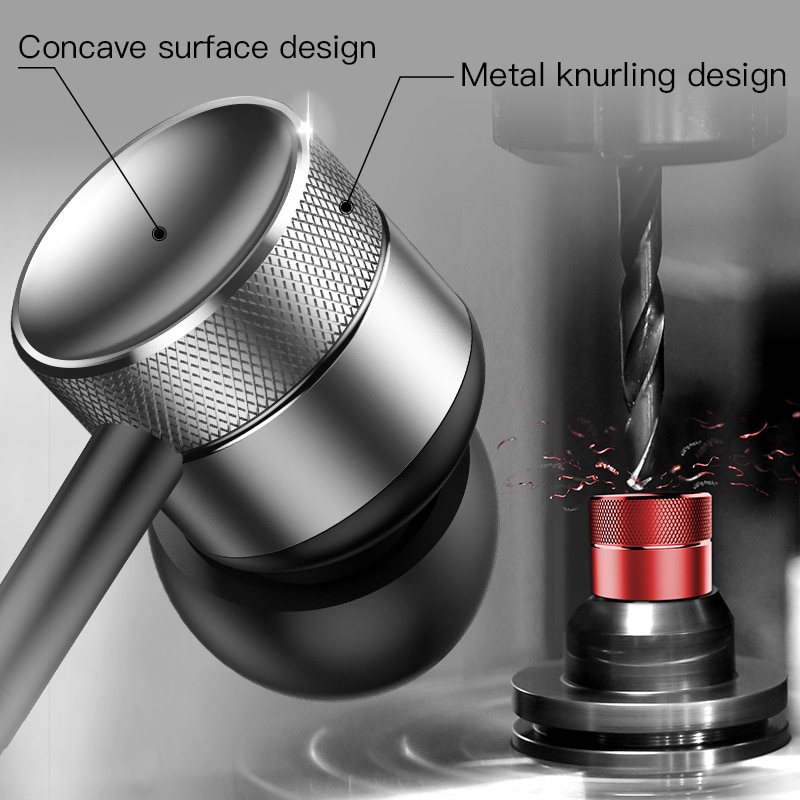 Bass Headphones Noise Reducing Earbuds - Image 3
