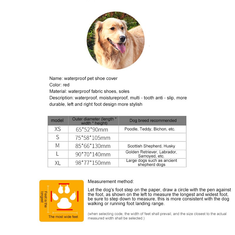 Dog Snowshoes Waterproof and Reflective - Image 2