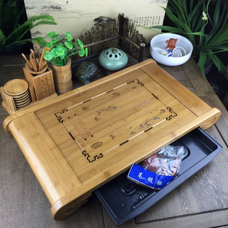 Bamboo Tea Tray - Image 4