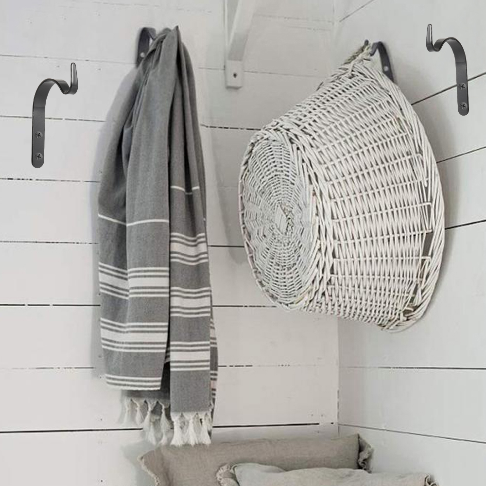 Hanging Basket Hooks Wall Mount (10 pcs) - Image 4