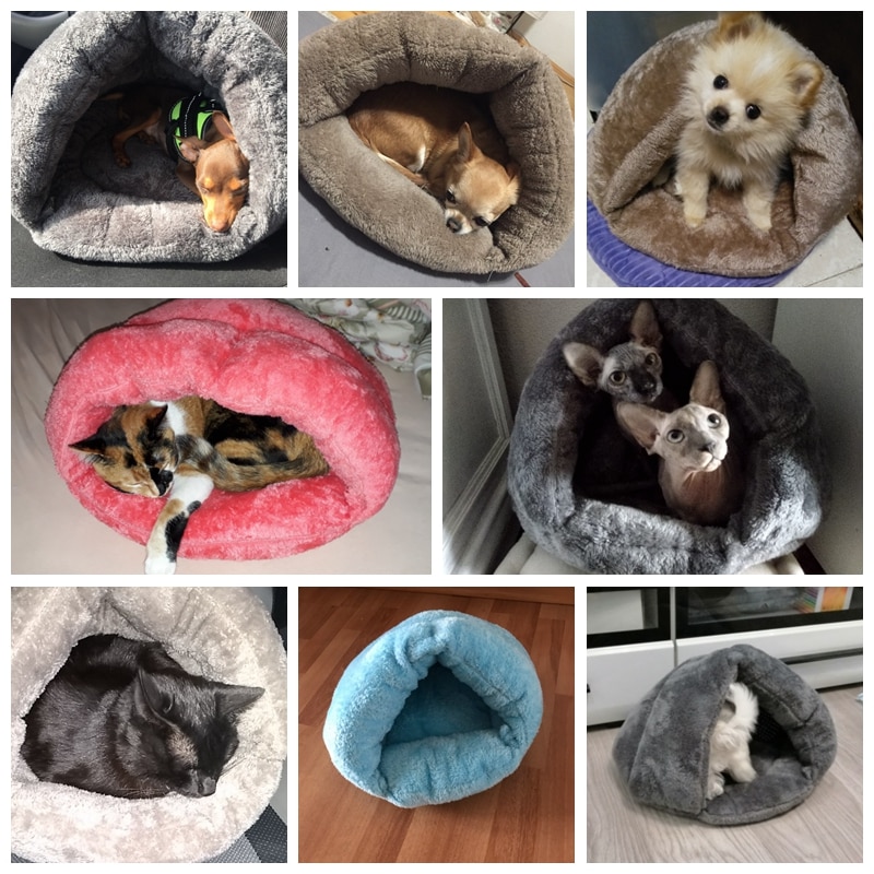 Cozy Cave Dog Bed Pet Nest - Image 2