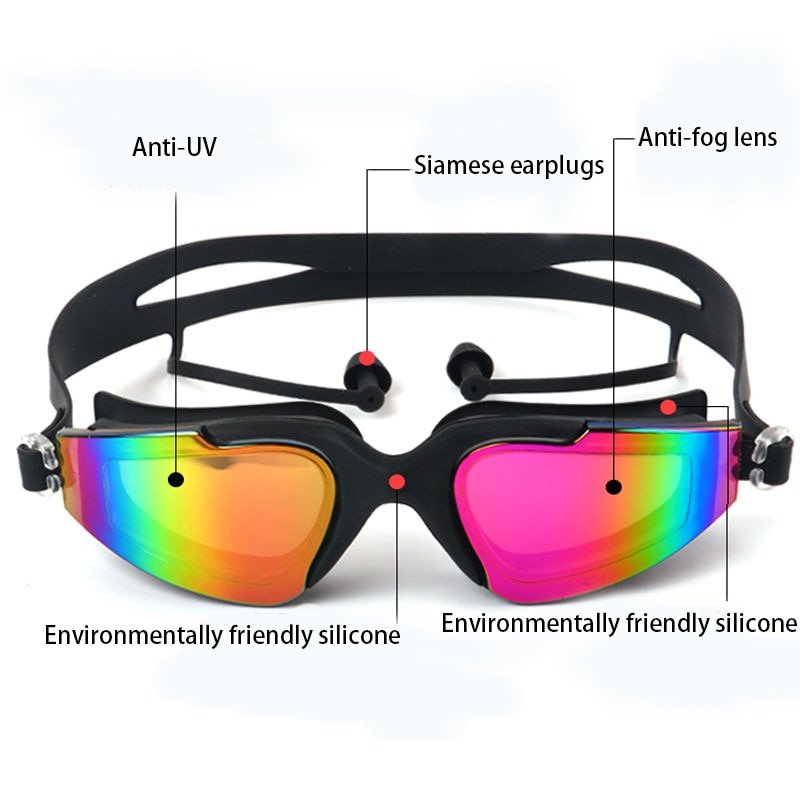 Anti Fog Swimming Goggles Unisex Eyewear - Image 6