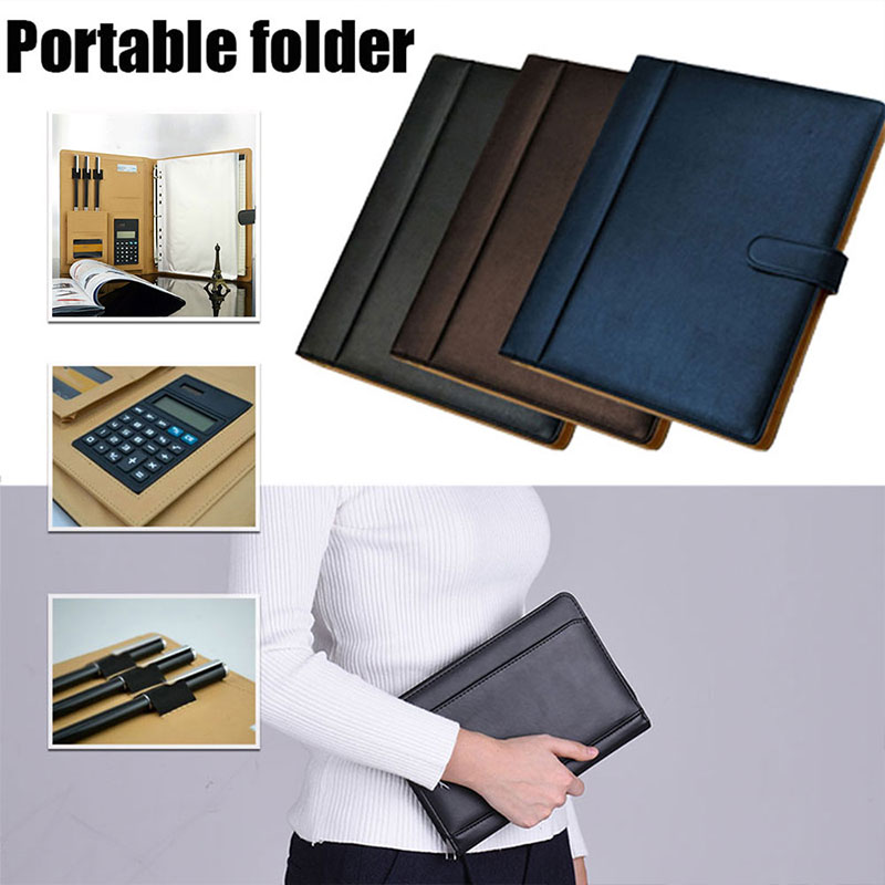 3 Ring Binder Folder with Calculator - Image 5