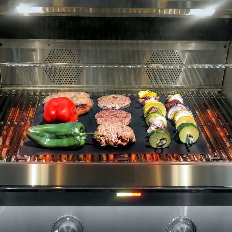 BBQ Grill Sheet Non-Stick Reusable Mat - Image 3