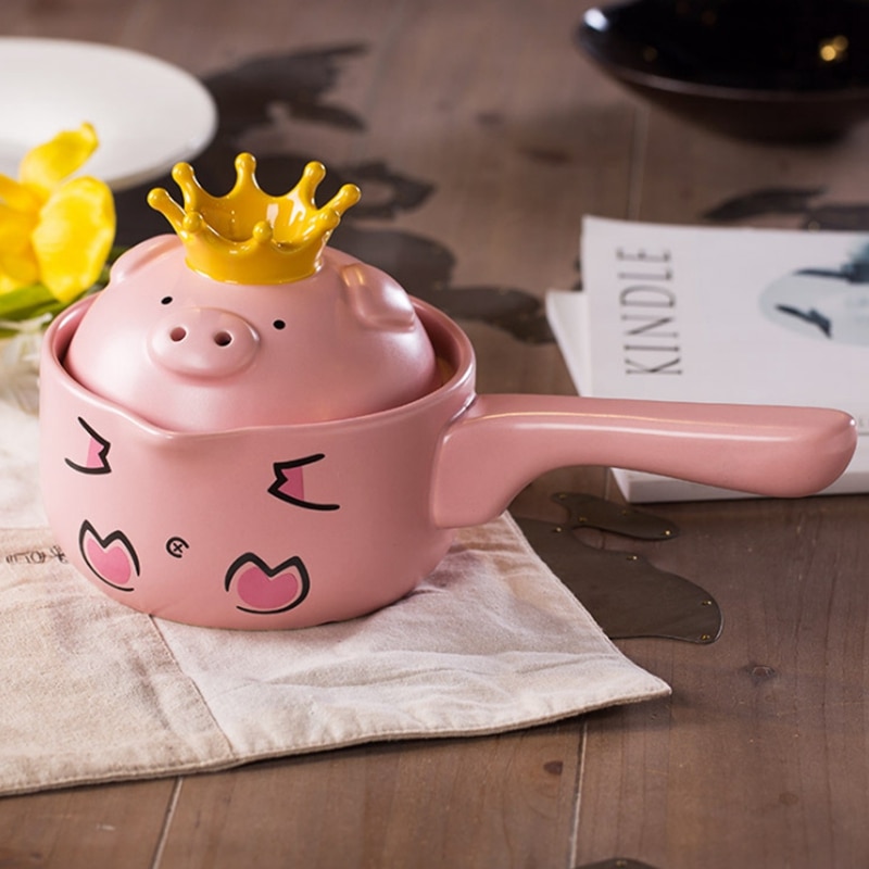 Ceramic Cooking Pot with Cover - Image 6