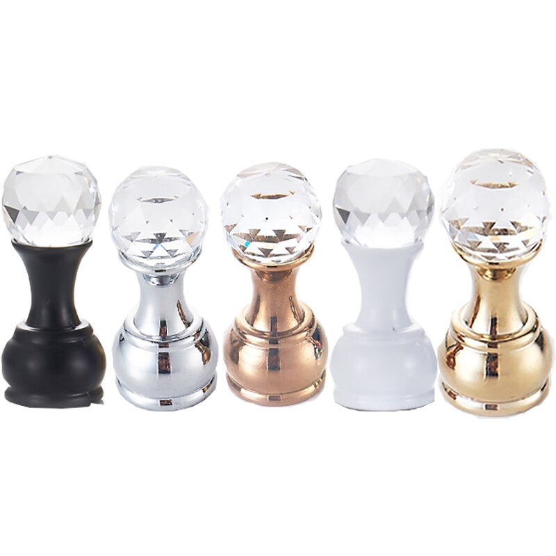 Decorative Wall Hooks Crystal Design (5 PCS) - Image 2