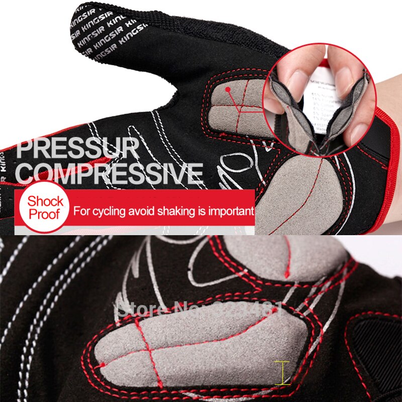Hand Gloves for Bike Easy Phone Touch - Image 3