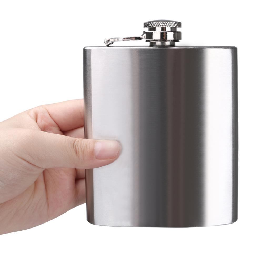Alcohol Flask 4PC Stainless Steel Set - Image 3