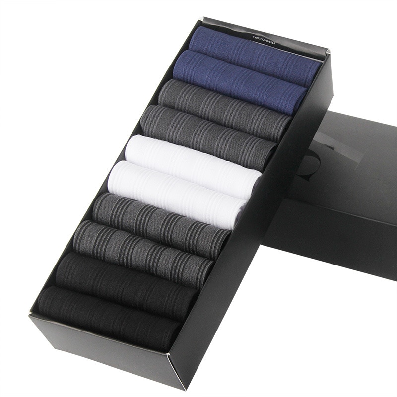 Men Socks Breathable Business Socks - Image 2