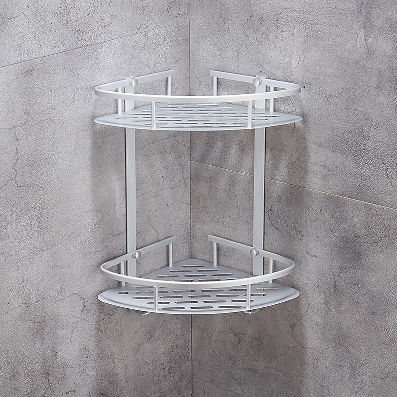 Bathroom Corner Shelf Storage Rack - Image 5