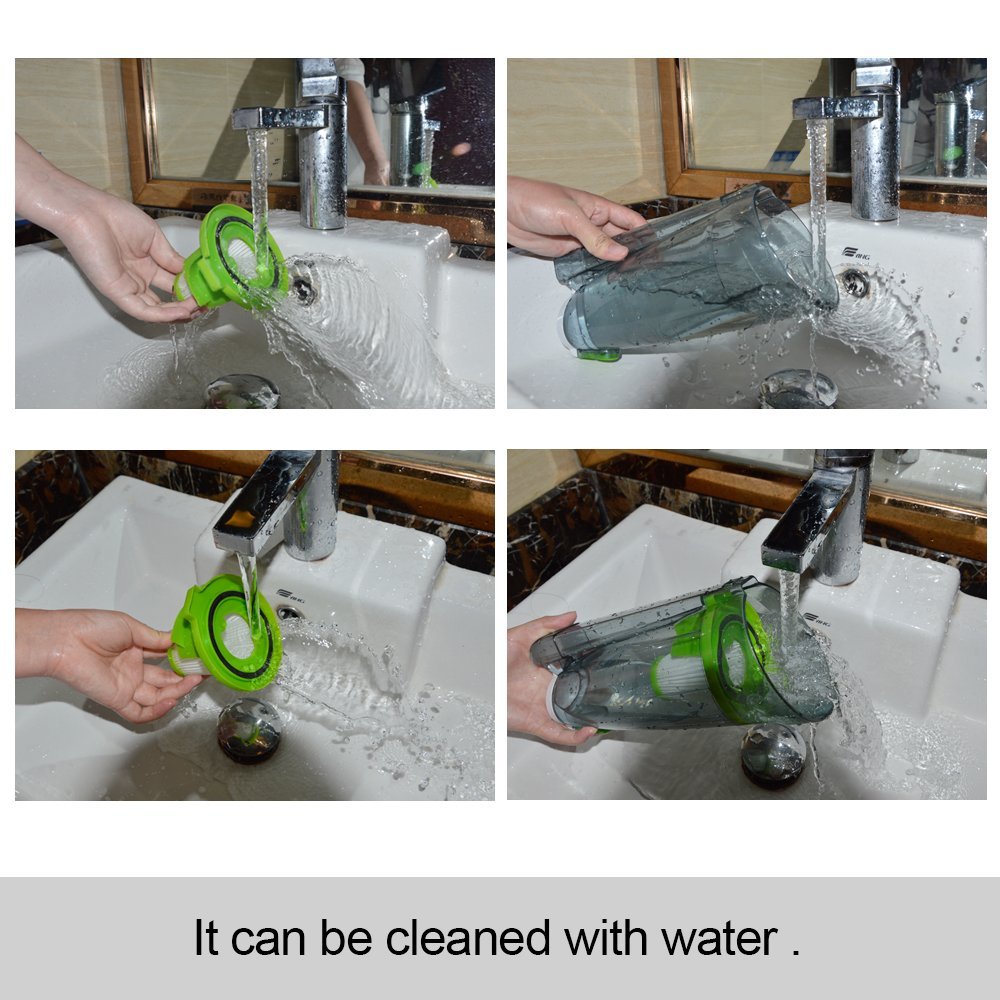 2-in-1 Ultra Quiet Vacuum Cleaner with HEPA Filter - Image 2