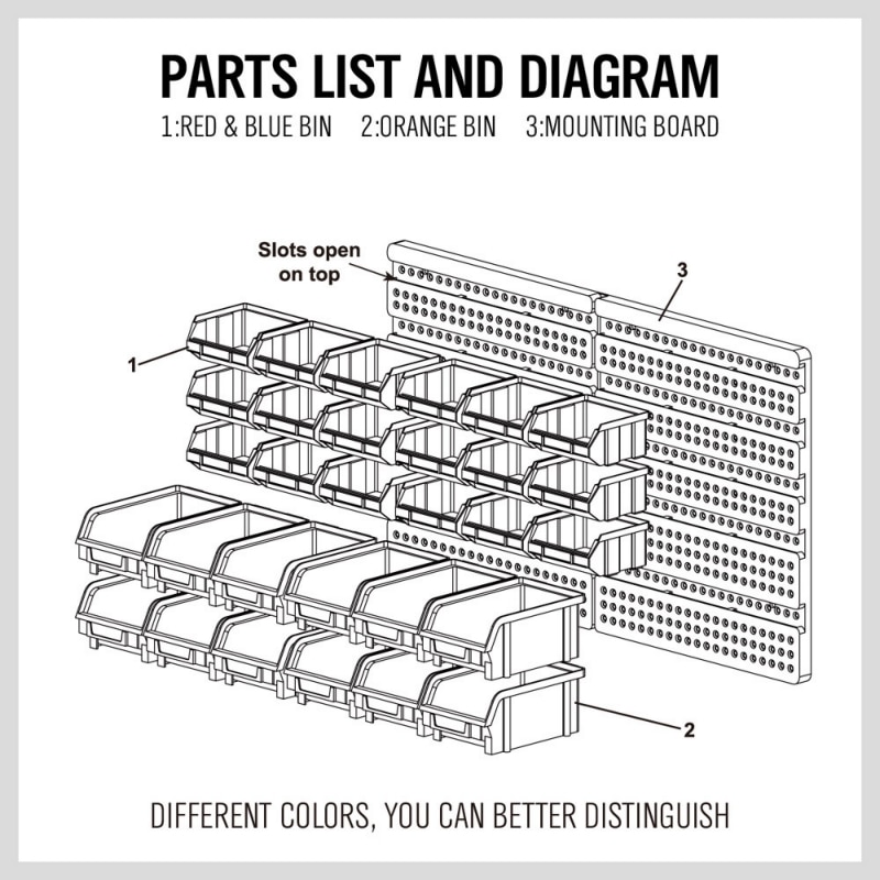 Garage Hanging Storage Hardware Shelves - Image 2