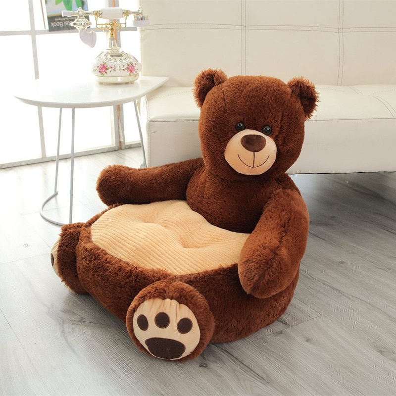 Animal Plush Chair Stuffed Toy Seat - Image 3