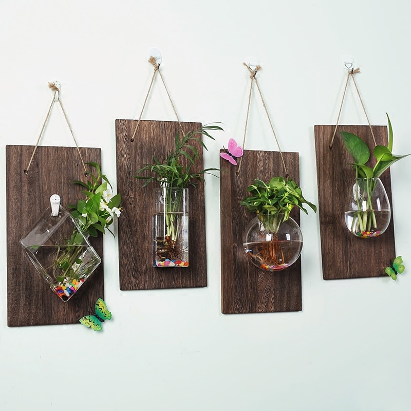 Glass Plant Pots Wall Vase - Image 5