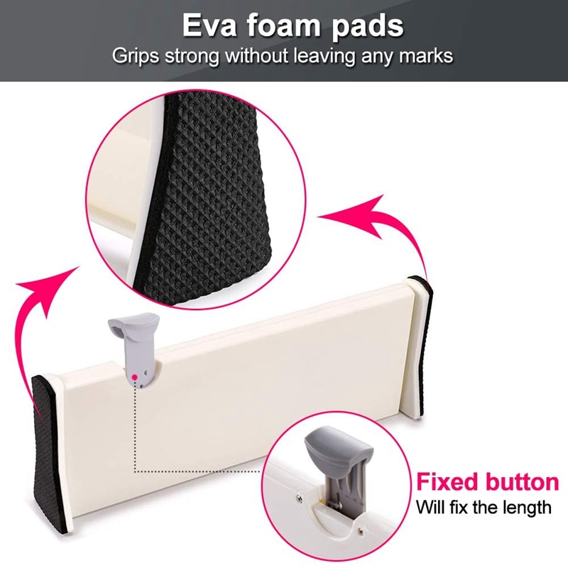 Expandable Drawer Dividers Set (5pcs) - Image 2