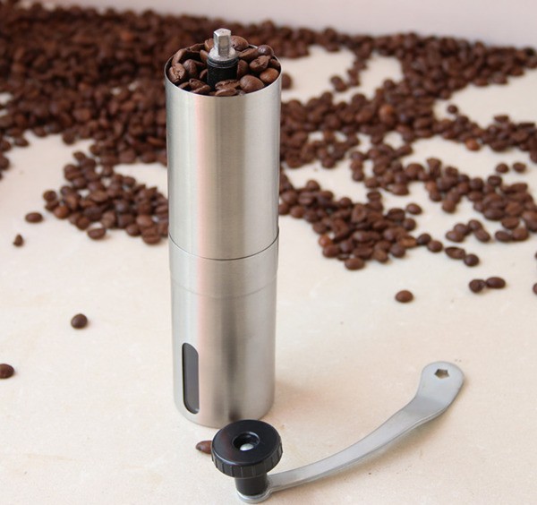 30g Capacity Manual Coffee Grinder Stainless Steel - Image 3