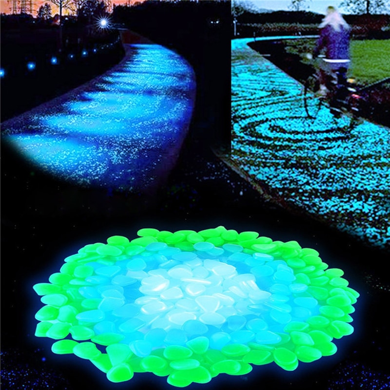 Glow In The Dark Pebbles 100PC Set - Image 6