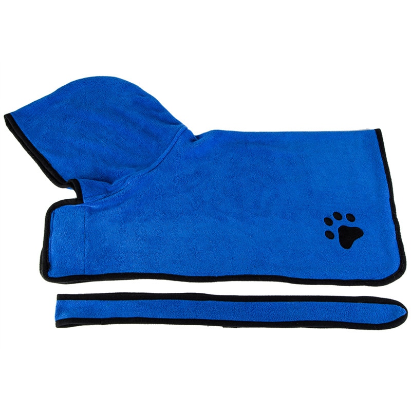 Dog Bathrobe Pet Microfiber Bath Towel - Image 2
