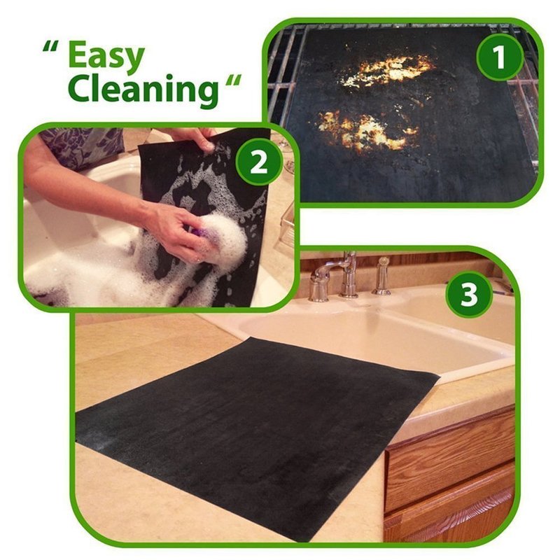 BBQ Grill Sheet Non-Stick Reusable Mat - Image 4