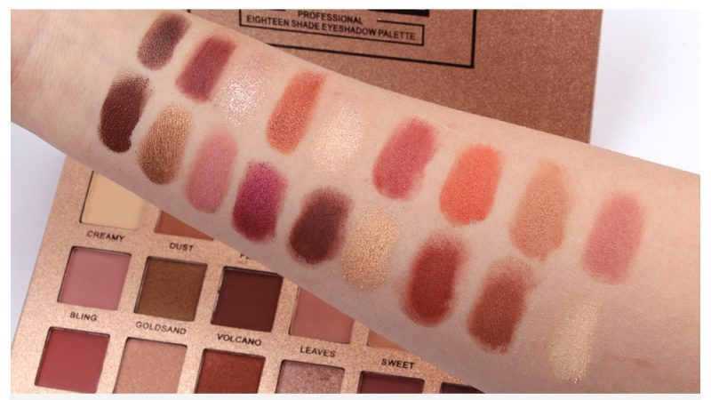 18 Color Shimmer Glitter Eyeshadow - Image 4