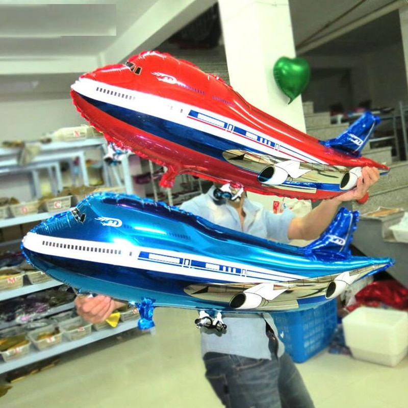 Airplane Balloon Inflatable Foil Decor - Image 4