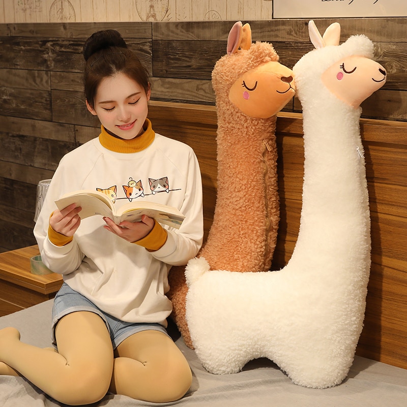 Alpaca Stuffed Animal Cute Animal Pillow - Image 5