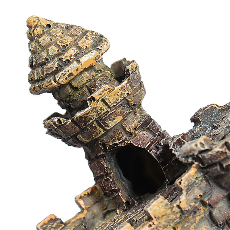 Aquarium Castle Decor Fish Tank Ornament - Image 3