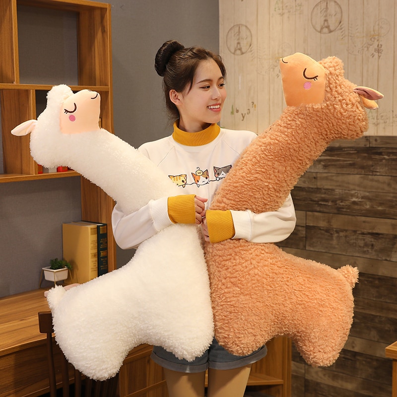 Alpaca Stuffed Animal Cute Animal Pillow - Image 6