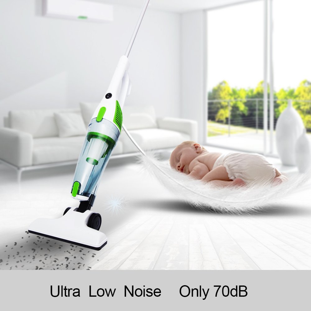 2-in-1 Ultra Quiet Vacuum Cleaner with HEPA Filter - Image 4