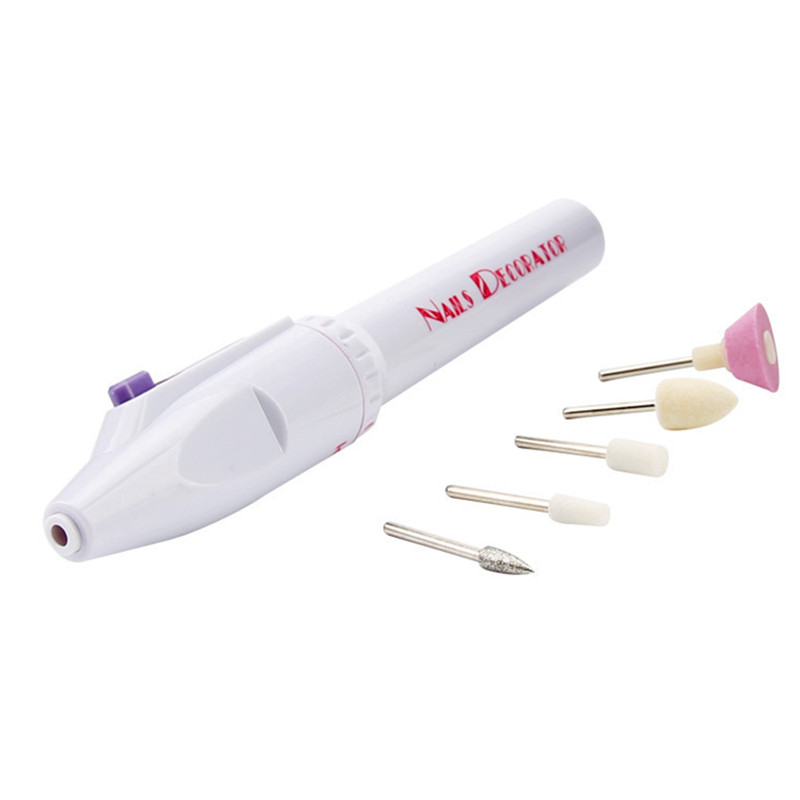 5-in-1 Electric Manicure Pen (5 Bits/ Set) - Image 5