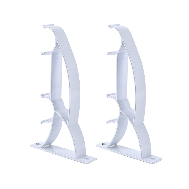 Double Curtain Rod Brackets (2Pcs) - Image 2