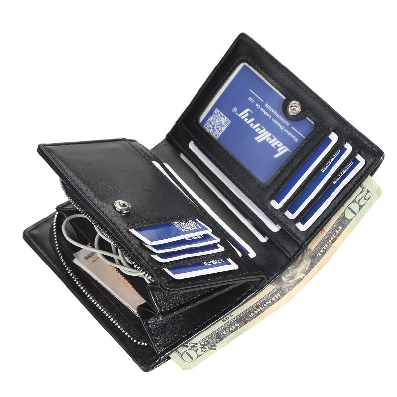 Mens Wallet with Coin Pouch - Image 4