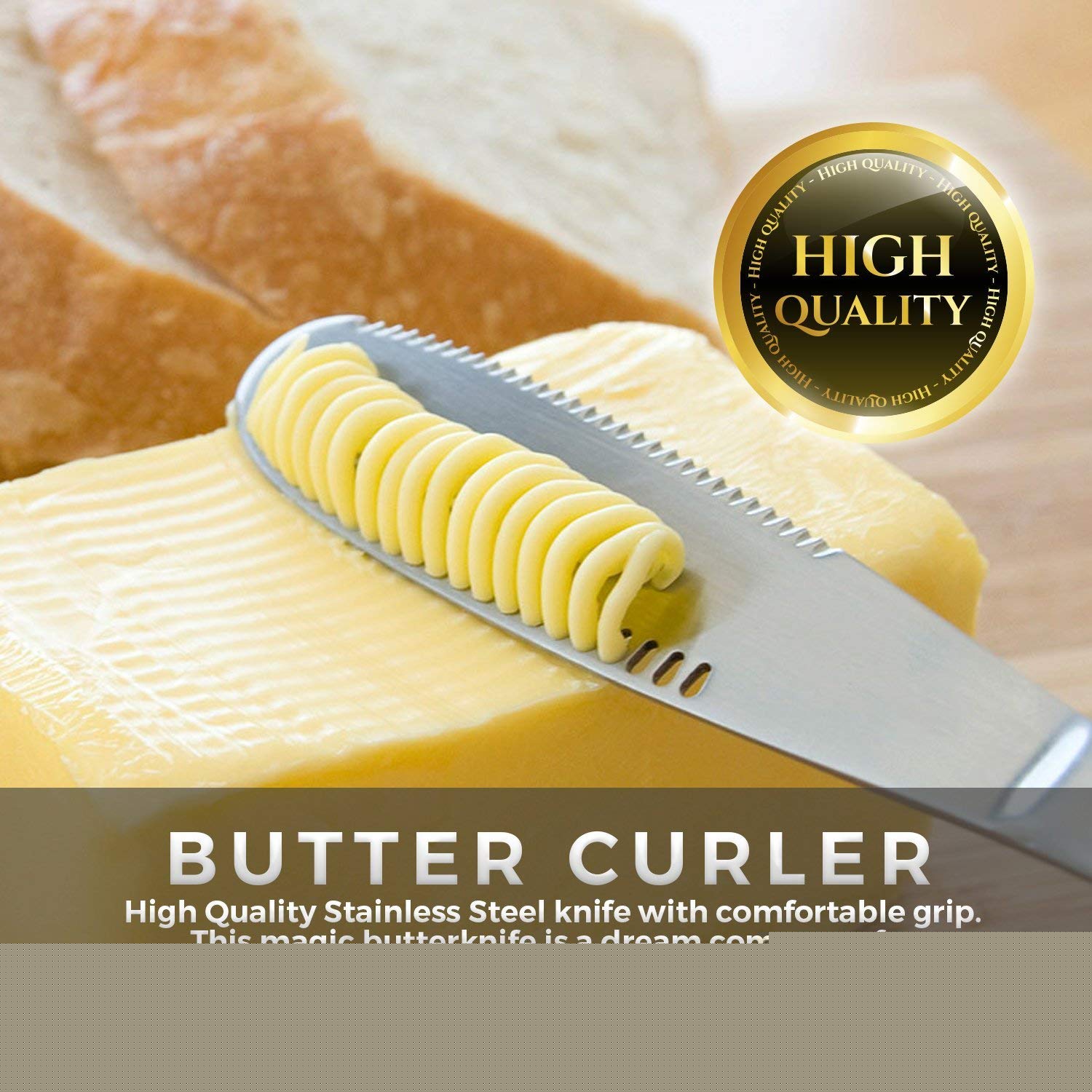 Butter Curler Stainless Steel Knife - Image 4