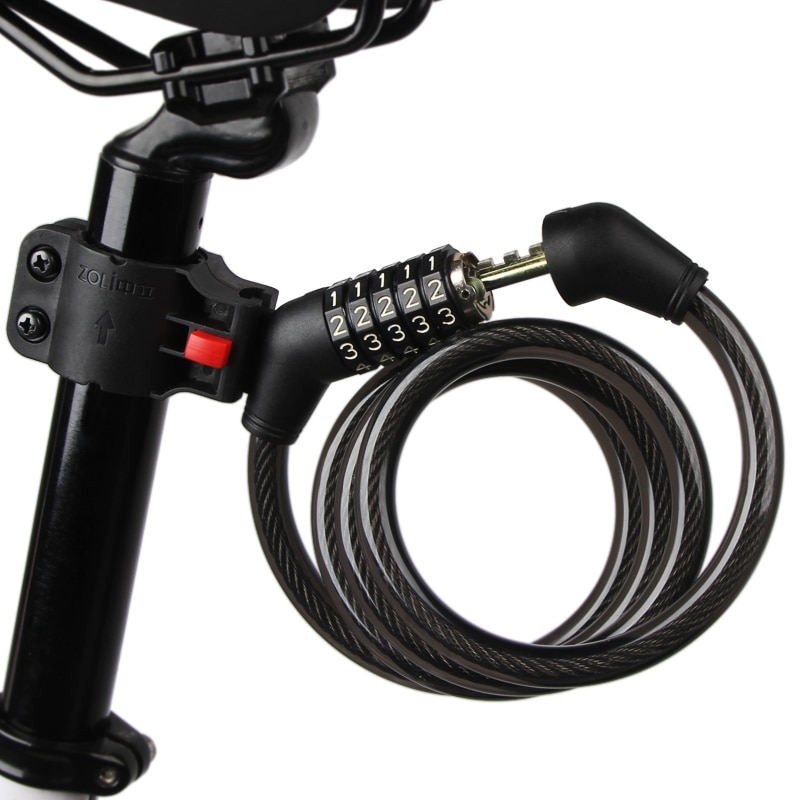 Bike Cable Lock 5-Digit Code - Image 6